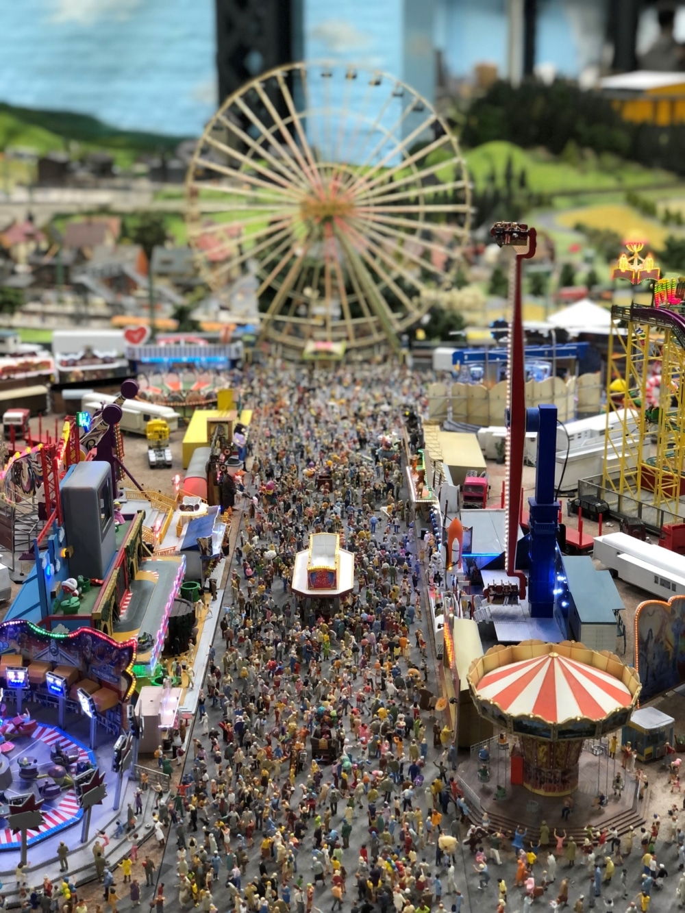 Miniaturwunderland Nachbau eines Rummels